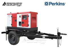 Дизельный генератор Азимут ЭД-10-Т400-2РКМ18 Perkins на шасси в кожухе с автозапуском