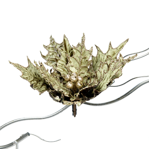 ДЕКОРАТИВНАЯ ВЕТКА POINSETTIA