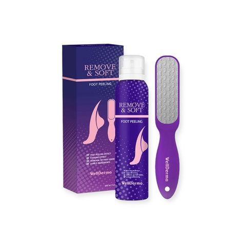 Well Derma Remove & soft foot peeling