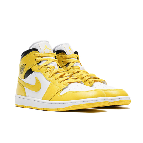 Кроссовки Jordan 1 Mid Vivid Sulfur