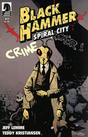 Black Hammer Spiral City #1 (Cover B)