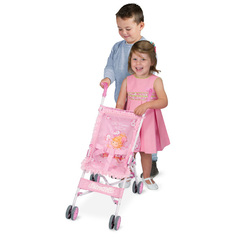 DeCuevas Коляска-трость для кукол с чехлом, серии 