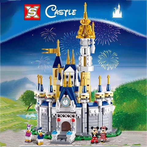 Конструктор 9001 Волшебный замок Микки Мауса, 497 дет.