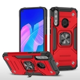 Противоударный чехол Strong Armour Case с кольцом для Huawei Y7p 2020 / P40 Lite E (Красный)