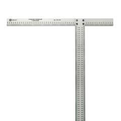 Угольник КОБАЛЬТ столярный Т-образный 1200*560 мм, толщина 4,7 мм, алюминиевый, анодированное покрытие (916-554)