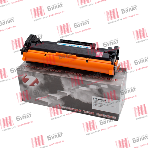 Тонер-картридж 7Q W1360A для HP LJ M211, LJ M236 (Чёрный 1100 стр.) без чипа