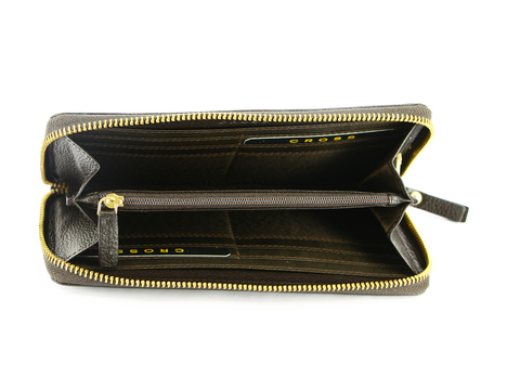 Кошелек Cross Spanish Summer, кожа наппа, Brown, 18,8 x 10,2 x 1,5 sm (AC528287N-21)