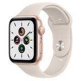 Apple Watch SE 2020 GPS 44mm Aluminum Case with Sport Band Pink Starlight MKQ53LL/A