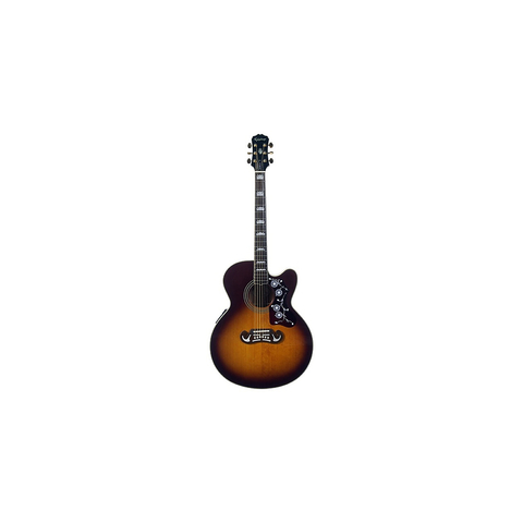 Электроакустическая гитара Epiphone EJ-200SCE Vintage Sunburst