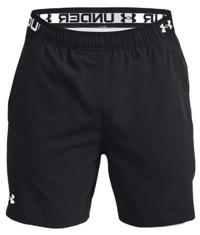 Теннисные шорты Under Armour Vanish Woven 2-in-1 Shorts - black/white