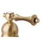 Cezares MARGOT-VDPM-02-M MARGOT-VDPM-02-M Напольный смеситель для ванны однорычажный с ручным душем, исполнение бронза, ручка бронза
