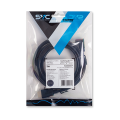 Интерфейсный кабель HDMI-HDMI угловой SVC HA0300-P