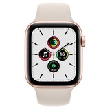Apple Watch SE 2020 GPS 44mm Aluminum Case with Sport Band Pink Starlight MKQ53LL/A