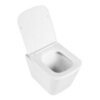 BelBagno BB3103CHR/SC/BB002-80/BB014-SR-BIANCO Унитаз подвесной с сиденьем BelBagno DUE BB3103CHR/SC с сиденьем дюропласт с системой Soft Close BB3103CHR/SC