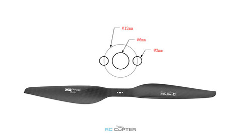 Пропеллер карбоновый P 15x5 T-Motor (пара)