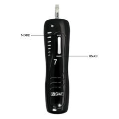 Коричневый вибратор с вращением и поступательными движениями Easton - 18,5 см. - 