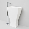 JZL006 01 00/ JZ13bi*1 Artceram JAZZ Livingtec раковина отдельно стоящая с сифоном, 60х48х85см, цвет белый глянцевый В АМ ГРУПП НА СКЛАДЕ 1ШТ БРАКОВАННАЯ