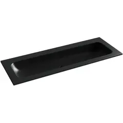 Ceramica Nova CN7016MBwx CN7016MBwx Раковина накладная Element без отверстия под смеситель 1210*457*137мм, цвет черный матовы фото