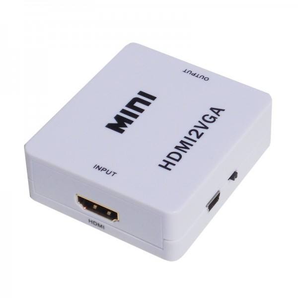 Converter HDMI2VGA Mini HDMI to VGA - buy with delivery from China 