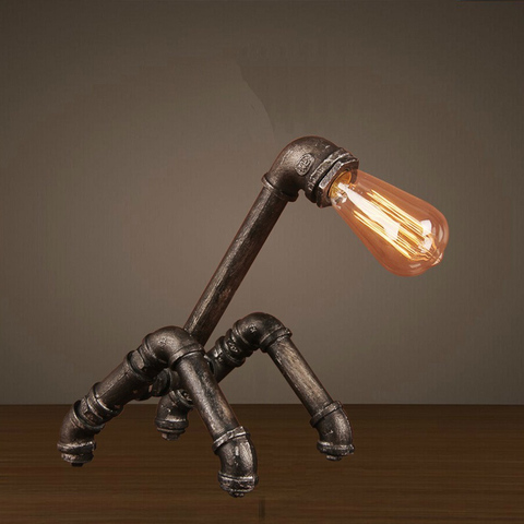 Лампа настольная Pipe