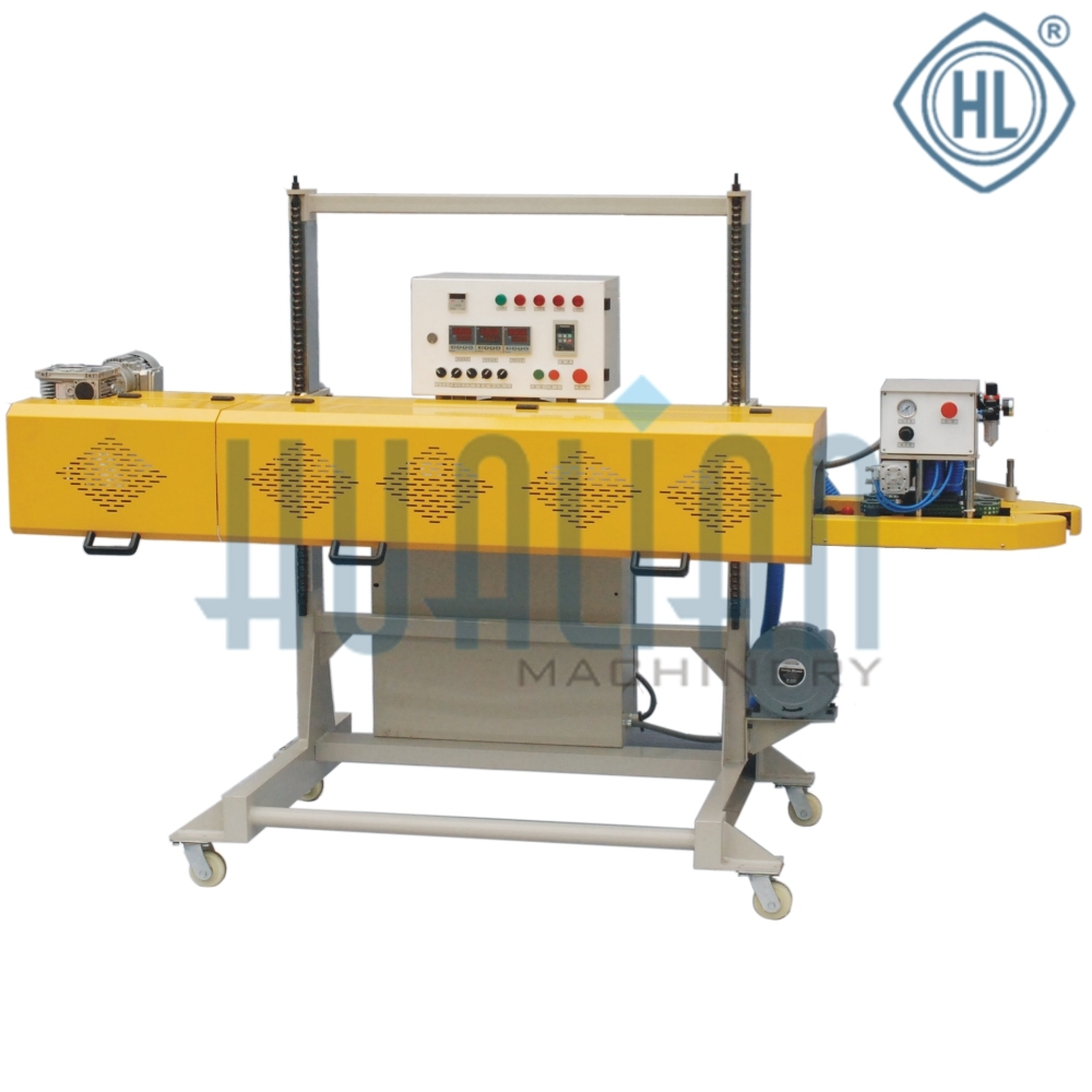 Автоматическая запаечная машина для особо плотных пакетов Hualian FBH-32