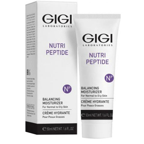 GIGI Nutri-Peptide: Пептидный балансирующий крем для жирной кожи лица (Balancing Moisturizer for Oily Skin)
