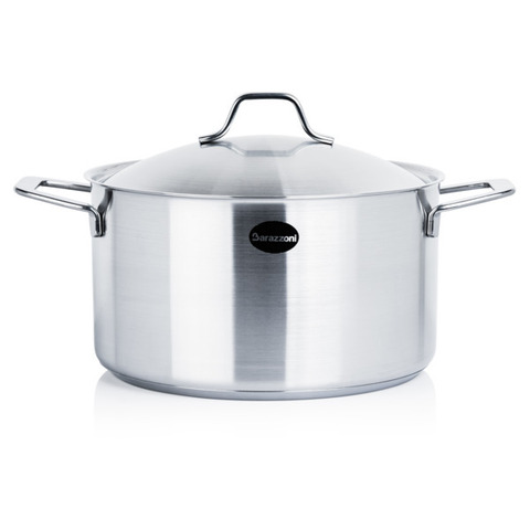 Кастрюля с крышкой Barazzoni Satine 7л 26см