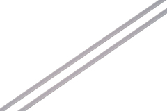 Резинка отделочная светло-серая 6 мм, кант (цв. 166), 663/6