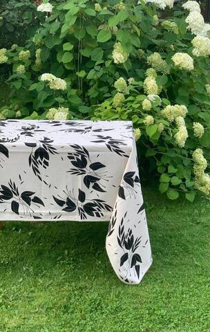 Скатерть 140х180 AnnaMaria 3068 Lino Fleur