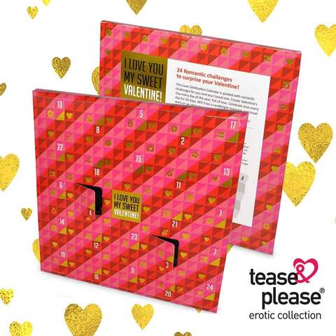Романтический адвент-календарь Valentine Advent Calendar - Tease&Please TSPS-E29285