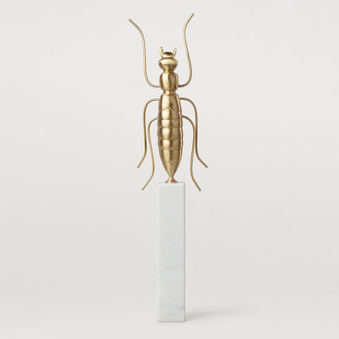 СТАТУЭТКА INSECTO HORMIGA DORADA