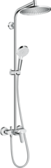 Душевая система со смесителем для душа, хром Hansgrohe Crometta S Showerpipe 240 27269000
