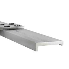 Угольник КОБАЛЬТ столярный Т-образный 1200*560 мм, толщина 4,7 мм, алюминиевый, анодированное покрытие (916-554)