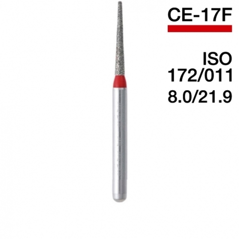 Боры алмазные CE-17F(красные)MANI