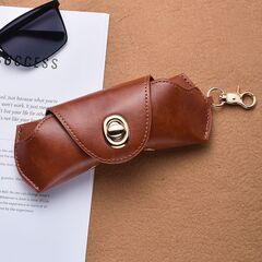 Чехол для очков коричневый K-19