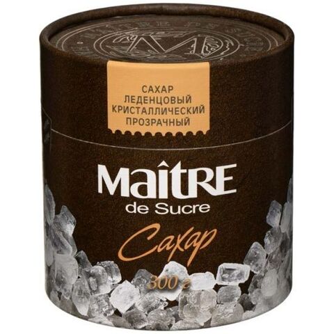 Сахар Мэтр леденцовый прозр 300гр, шт