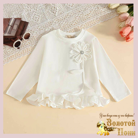 Лонгслив нарядный д (3-7) 251026-SNR469.2