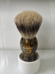 Помазок для бритья Shavemac 2-Band Silvertip Fan 24/52 Gold Rush