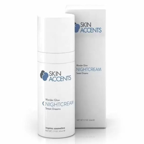 INSPIRA Skin accents: Восстанавливающий ночной крем с двойным эффектом (Wonder Glow Night Cream Sweet Dream)