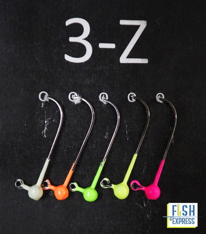 3-Z Джиг-головка форелевая крючок №4 Kumho (0,3г) 5шт/уп. продажа от 2 шт.