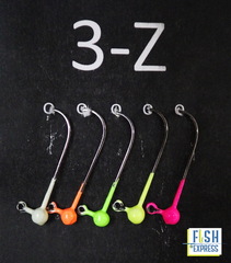 3-Z Джиг-головка форелевая крючок №4 Kumho (0,3г) 5шт/уп. продажа от 2 шт.