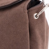 Сумка Саломея 503 эко-замша шоколад