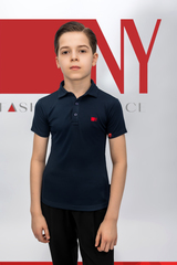 Поло Kids Regular-Fit Blue