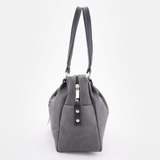 Сумка Саломея 149 македония серый + черный