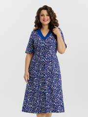 4534 Халат на пуговицах