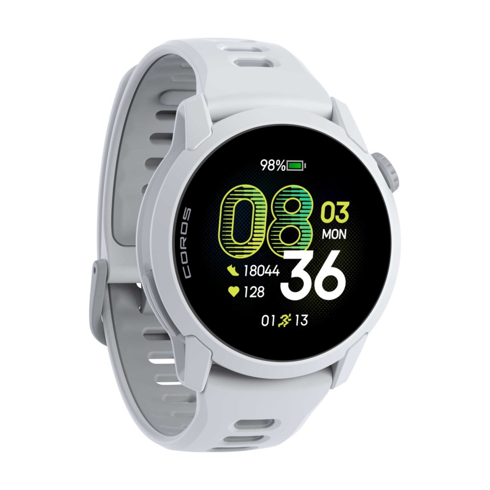 Coros Pace 4 White Silicone