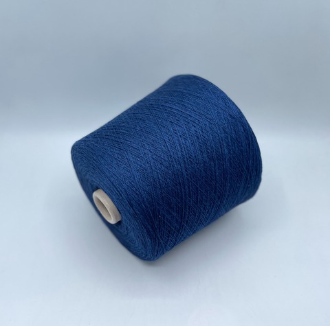 Loro Piana, Academy 2/27 1350м, 50%Кашемир, 50%Шелк, Синий меланж(733), 37188