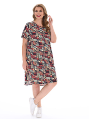 4630 Туника на пуговицах