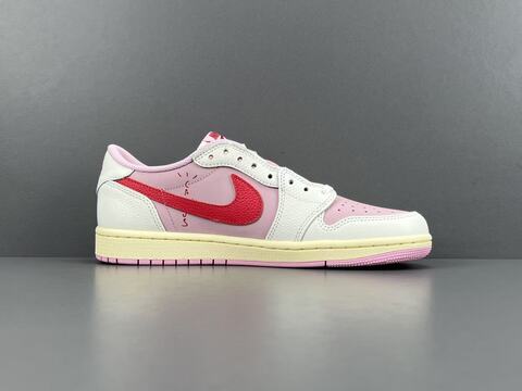 Travis Scott x Air Jordan 1 Low OG 'Sail/Tropical Pink' 
