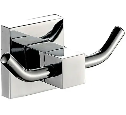 Крючок двойной HAIBA HB8605-2 хром